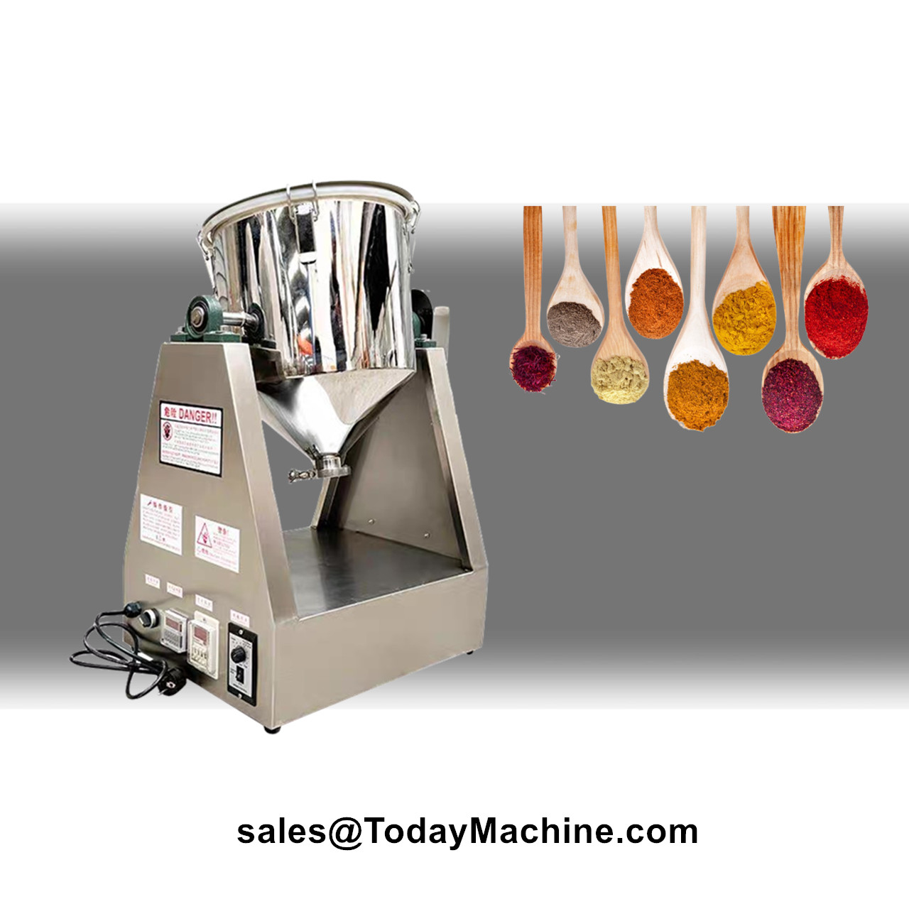 Food Grade Rotary Drum Mixer f - Nuts Mix recension och pris