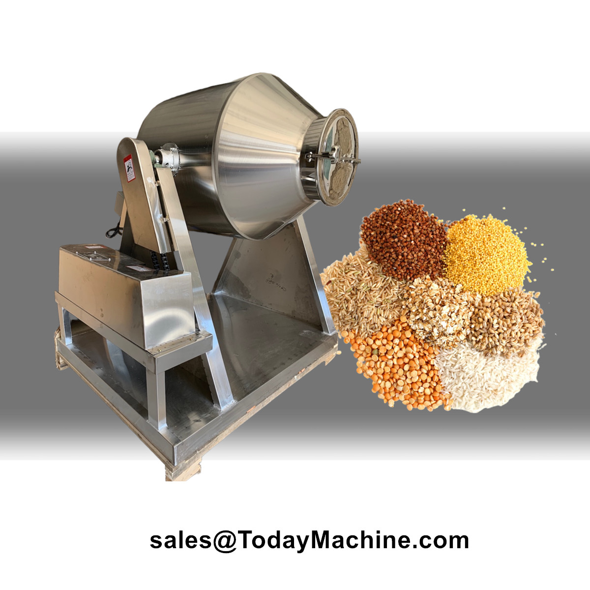 Food Grade Rotary Drum Mixer f - Nuts Mix recension och pris