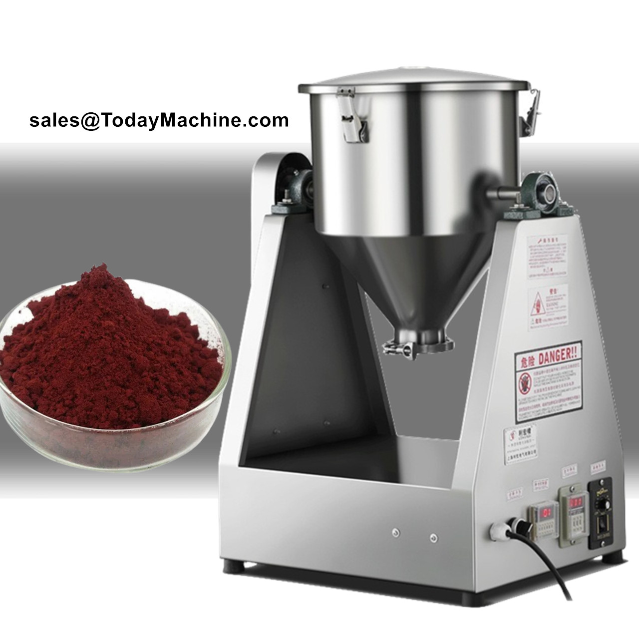 Food Grade Rotary Drum Mixer f - Nuts Mix recension och pris