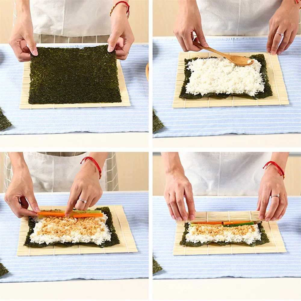 Exquisite Bamboo Sushi Mat wit - Seaweed Snack recension och pris