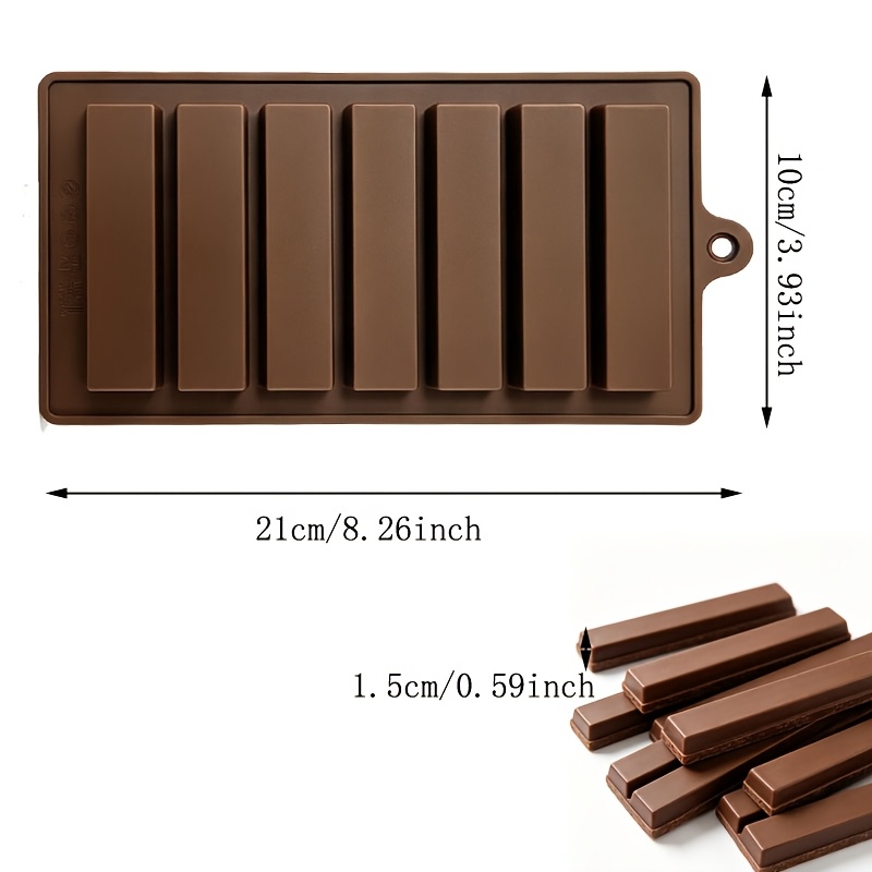 7-Cavity Silicone Chocolate Mo - Protein Bar recension och pris