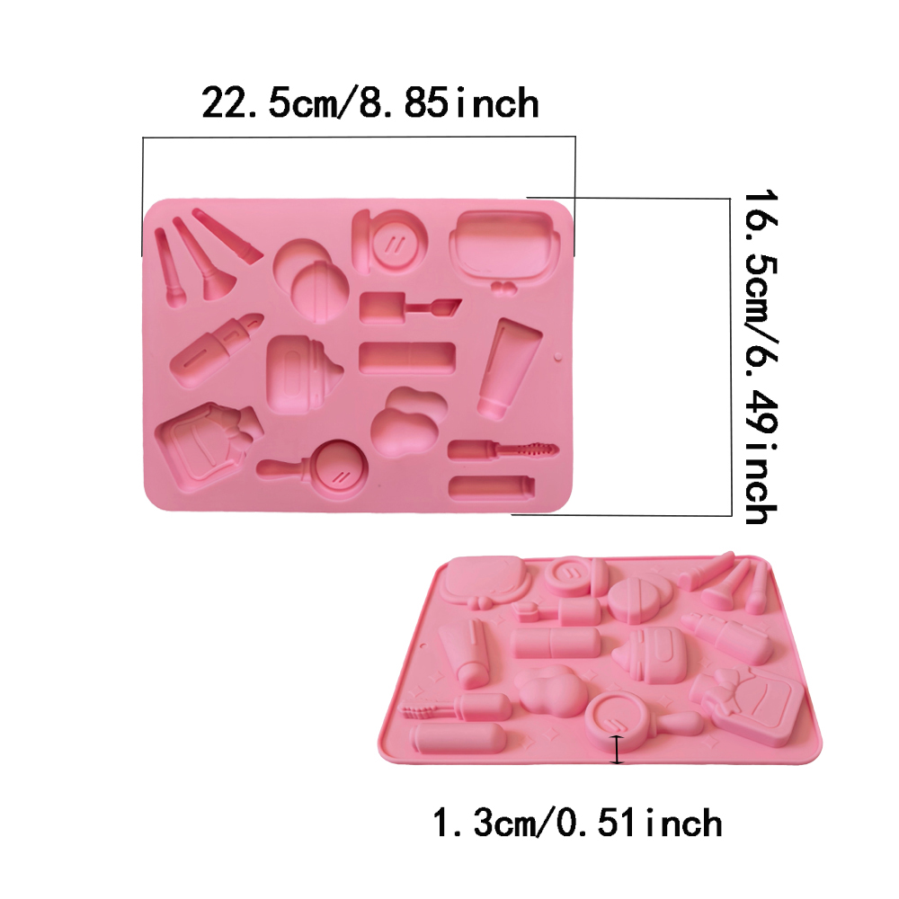 1pc 16 hole makeup bag shaped  - Cookies Pack recension och pris