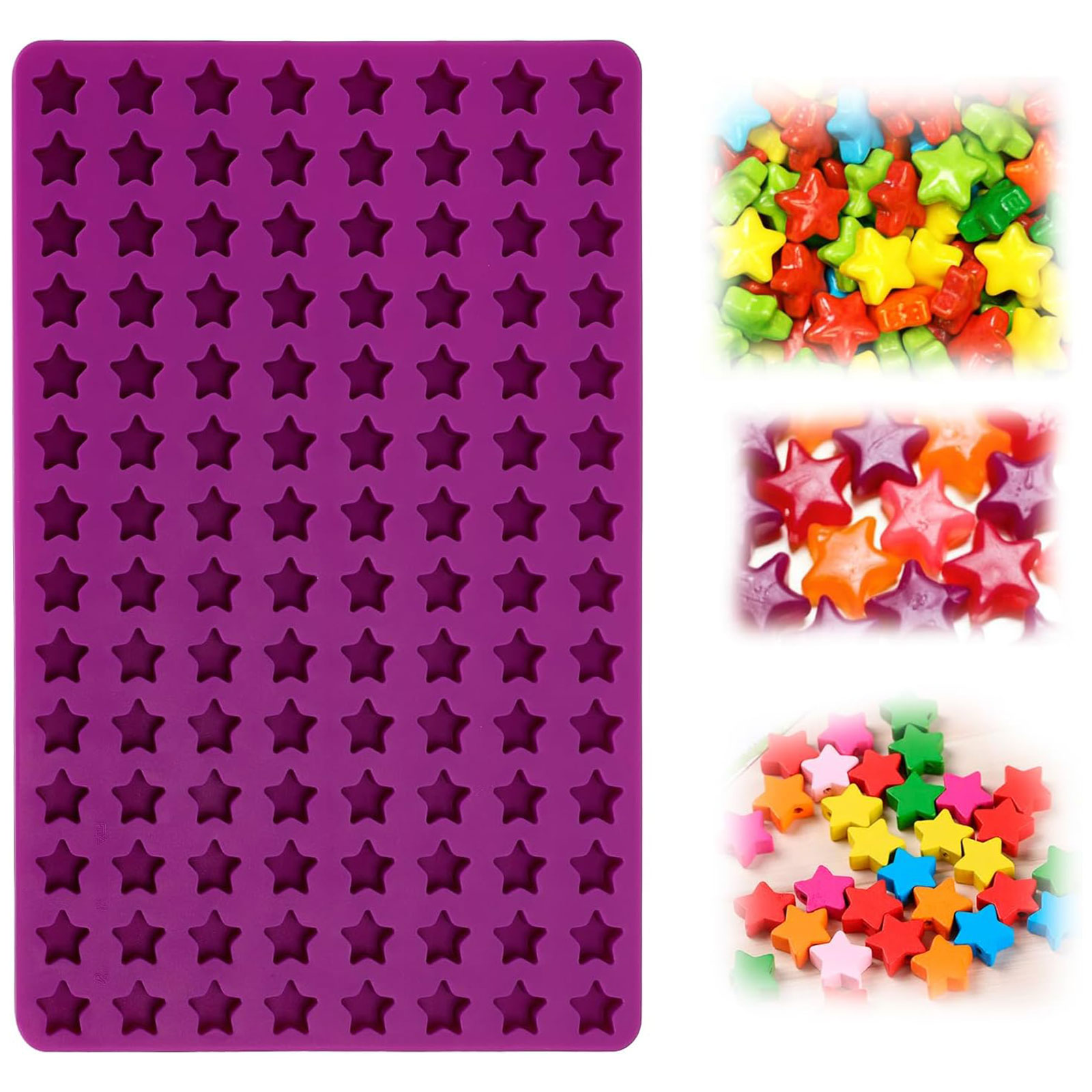 112 Cavity Mini Star Silicone  - Chocolate Snack recension och pris