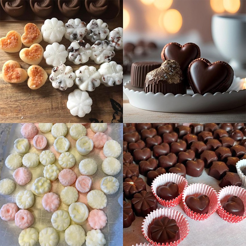 5-8PCS/set Silicone Chocolate  - Gummy Candy recension och pris