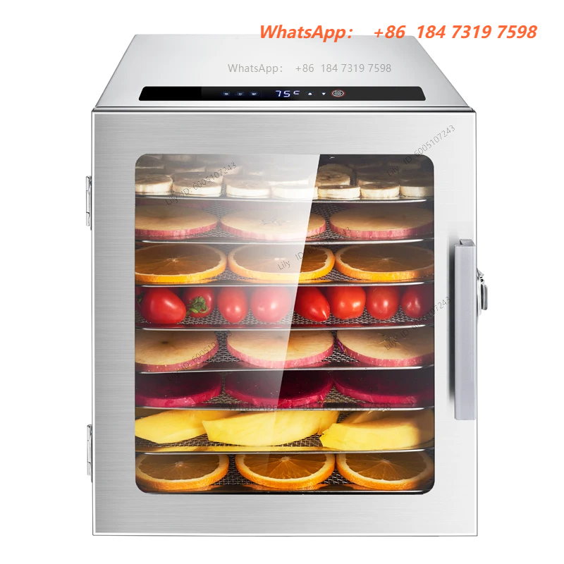 Large Capacity 8-Tray Food Deh - Healthy Snacks Food recension och pris