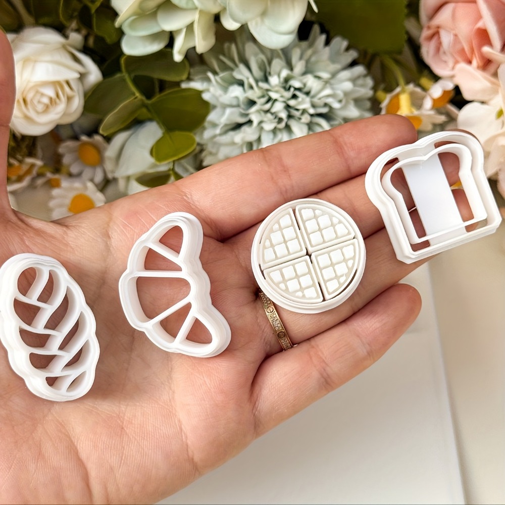 4Pcs Bread Themed Cookie Cutte - Cookies Pack recension och pris