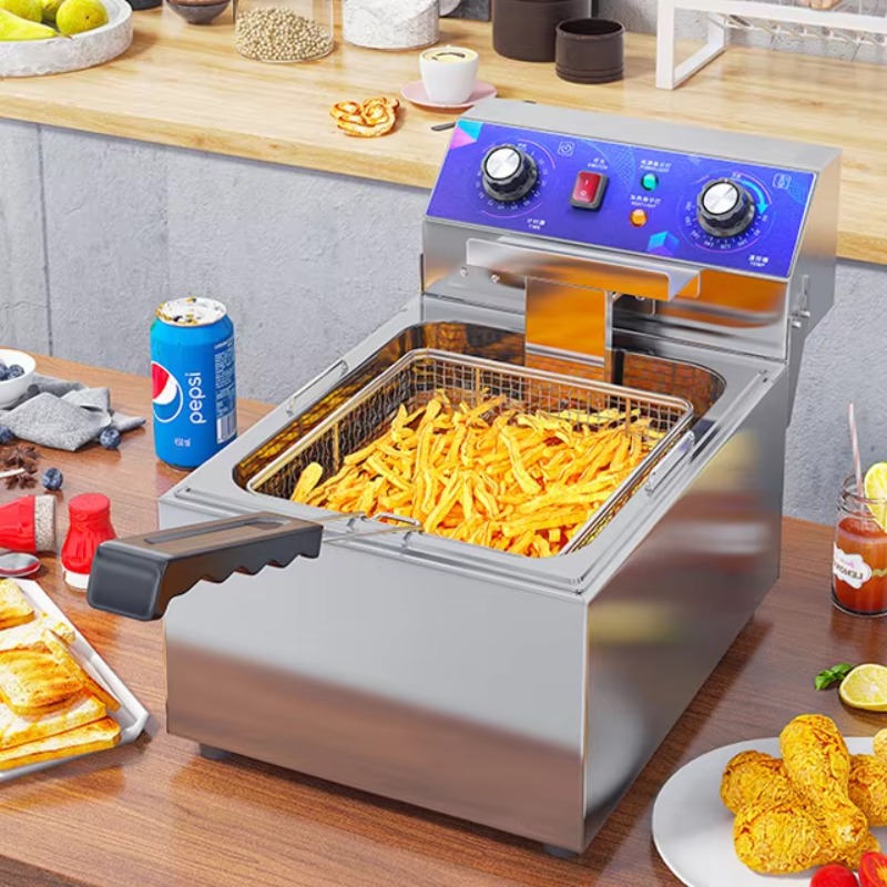 Commercial Electric Fryer Stai - Popcorn recension och pris