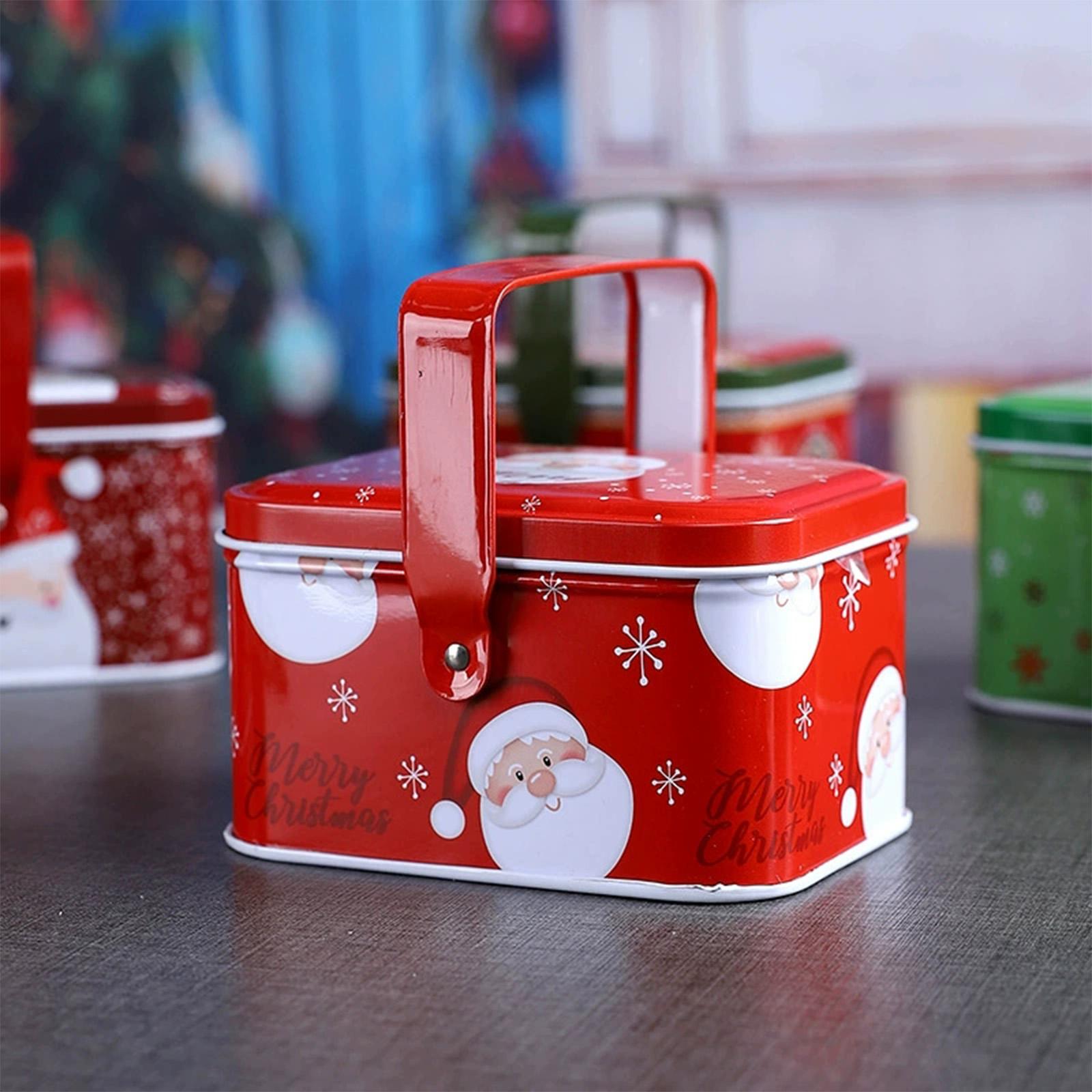 Christmas Cookie Tins Metal St - Chocolate Snack recension och pris