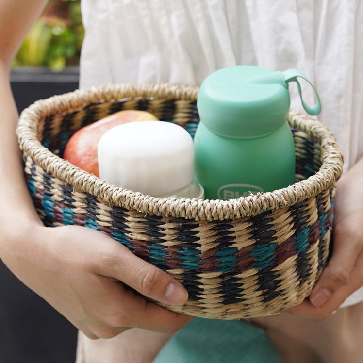 Seaweed woven storage basket C - Seaweed Snack recension och pris